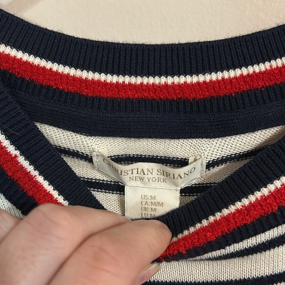 Christian Siriano Heart Sweater Medium - Picture 4 of 7